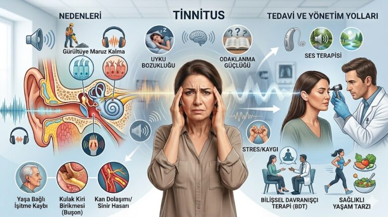 Kulak Uğultusu (Tinnitus) Nedir, Nedenleri ve Tedavi Yolları Nelerdir?